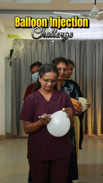 🎈 Balloon Injection Challenge! 💉

A fun little challenge at our skin clinic, showing the precision