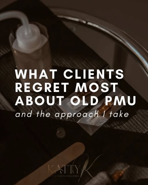 I hear it so often from clients: they regret their old PMU - the shape, the color, or simply how unn