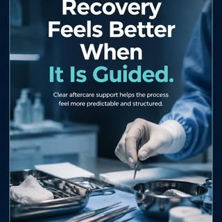 The best aftercare starts before the procedure ends.

When recovery support is planned clearly, pati