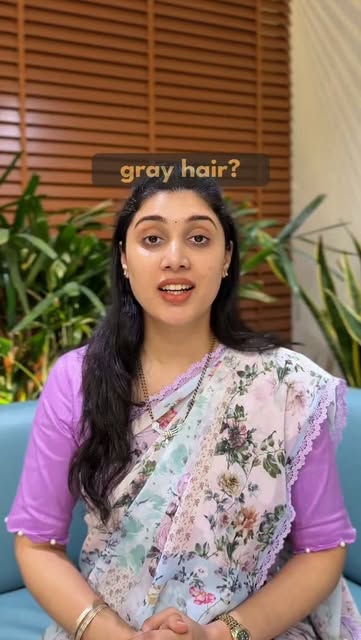 Tired of spotting premature gray hair in your teens or 20s? 🧑‍🦳

Greying before the age of 25 is c