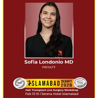 We are honored to welcome Dr. Sofia Londonio , MD as Faculty at the Islamabad Live Surgery Workshop 