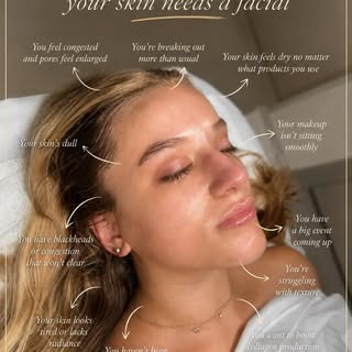 ✨10 Signs You Need a Facial ✨

Your skin is always communicating with you—sometimes it just needs a 