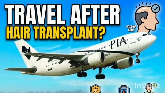 Travel after HAIR TRANSPLANT. 
#hairtransplant #prp #exosomes #hairfall #hairtreatment