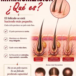 ¿Notas que tu cabello ya no tiene la misma fuerza ni el mismo grosor de antes? 

Lo que ves en esta 