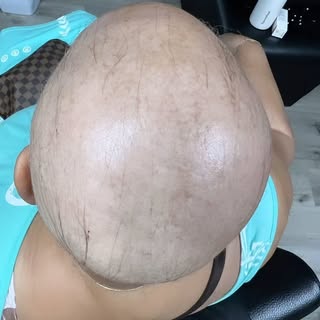 Just an update .. five months hair growth progress!! 

She is using my hair growth oil and leave in 