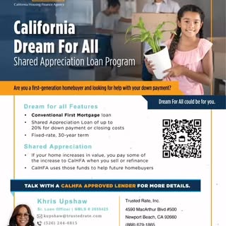 🏡 hey Family and friends! Think you need $50K saved to buy a home in California?

You don’t.

There