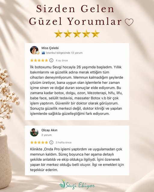 Bize duyduğunuz güven, paylaştığınız deneyimler ve güzel yorumlarınız için teşekkür ederiz. 🙏✨

#si