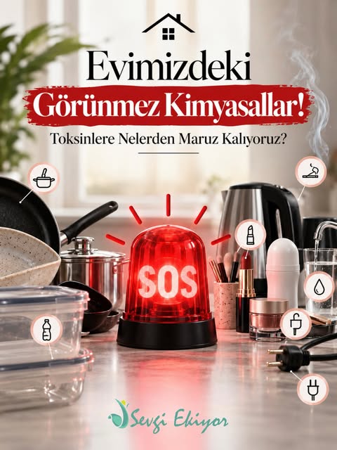 Günlük hayatımızda fark etmeden maruz kaldığımız kimyasallar nerelerde saklanıyor? 

Mutfakta kullan