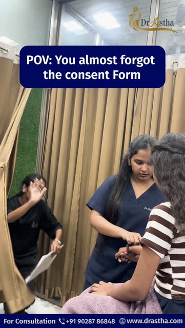 “Treatment Se Pehle Consent Form… Woh Toh Lena Hi Bhool Gaye! 😂😭”

A glimpse of a real patient exp