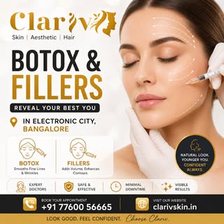 Small changes. Big confidence.

Botox smooths fine lines, fillers restore volume — together, they br