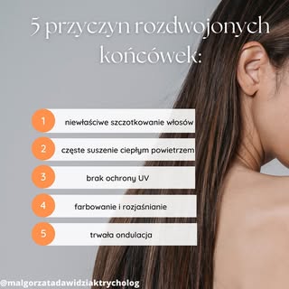 POLEROWANIE WŁOSÓW – ELIMINACJA ROZDWOJONYCH KOŃCÓWEK 🤩
Denerwują Cię rozdwojone końcówki włosów? C