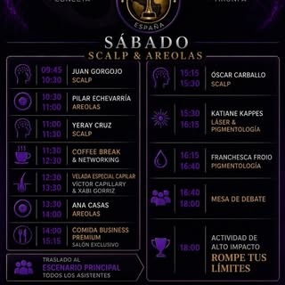 🔥 Publicamos el cartel del segundo escenario de Capilar & Areolas de New Generation España.

Una pa