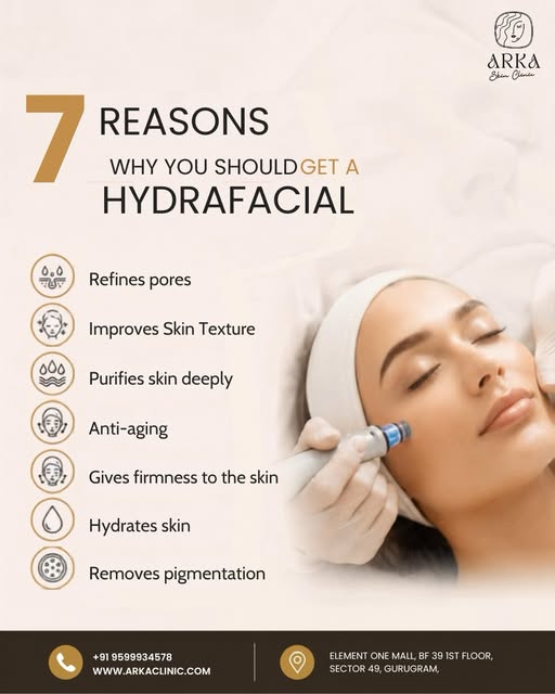 Ready to give your skin the ultimate glow-up? 
✨
A HydraFacial delivers deep nourishment by refining