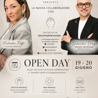 ✨ OPEN DAY TRICOPIGMENTAZIONE ✨
 📍 BrowLab11 | Estetica Avanzata – Arco
 📅 19 & 20  Giugno

BrowLa