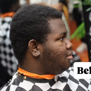 ❌They are getting into it‼️

❌This was the first week of them, cutting hair using less and less of m