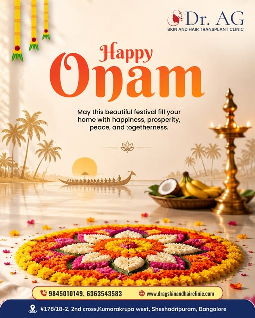🌼 *Happy Onam!* 🌼

May the spirit of Onam fill your home with happiness, your heart with peace, an