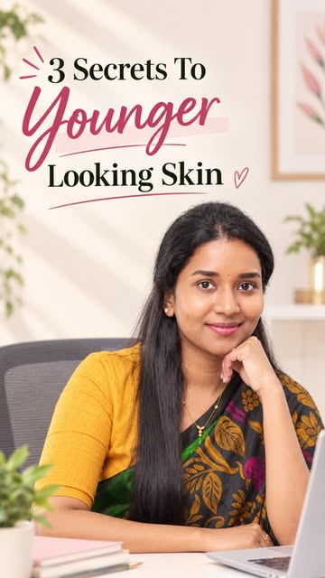 Want younger-looking skin? Your skincare shelf isn’t the whole story.

Sleep well.
Eat for your skin