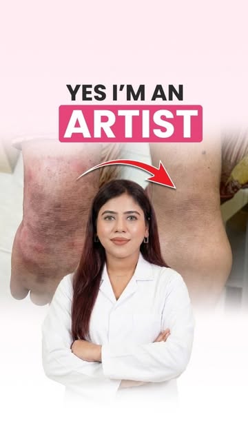 Yes, I am an artist.

But being a dermatologist is not just about treating skin concerns.
It’s about
