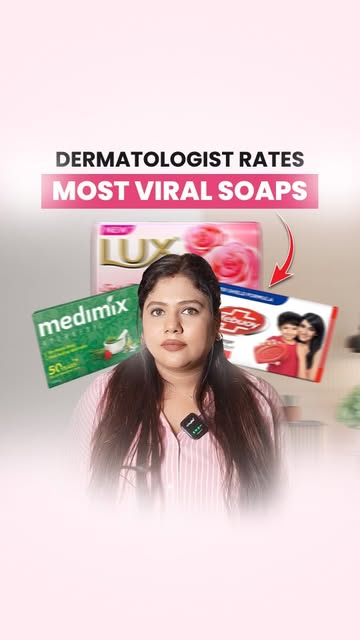 Rating popular soaps as a dermatologist —

Dove — 8/10
pH around 7–7.5. Gentle cleansing karta hai a