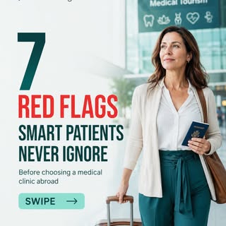 Thinking about medical treatment abroad?

Before you choose a clinic, make sure you know these 7 red