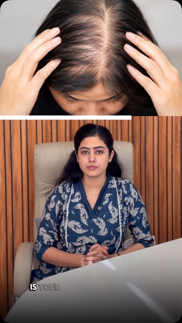 Hair fall isn’t always just about your hair. 🧑‍⚕️
Nutritional deficiencies, work stress, PCOD, post