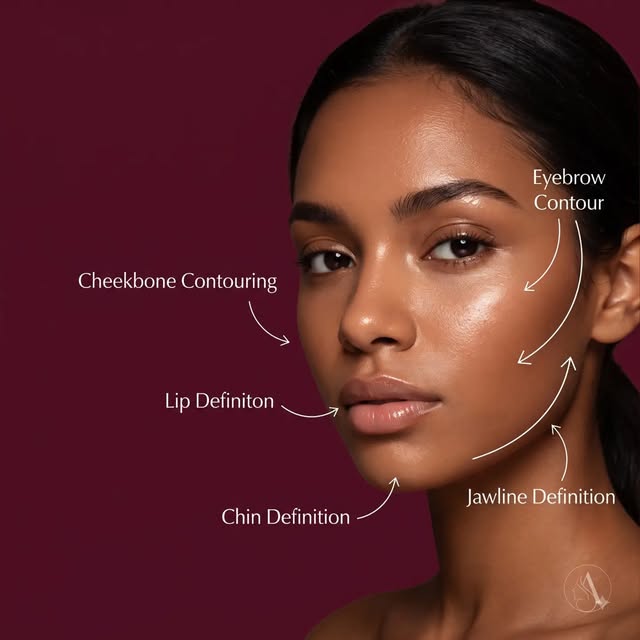 Mastering the map 🗺️ Drop a ✨ if this breakdown of contour placement helps your routine! #ContourPl