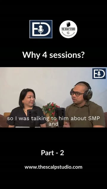 Why does natural Scalp Micropigmentation require 4 sessions?

In Part 2 of our podcast conversation 