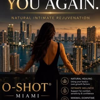 You deserve to feel confident, comfortable, and connected to yourself again. ✨
O-Shot® Miami offers 