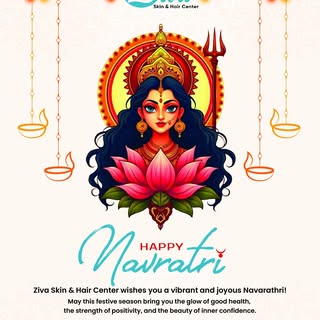 This Navarathri, let’s celebrate the spirit of health, beauty, and positivity.
May Goddess Durga ble