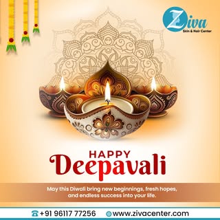 ✨ Wishing you a Happy and Bright Deepavali! ✨
May this festival of lights bring joy, prosperity, and