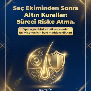 Saç ekimi operasyonunuz bitti, peki şimdi ne yapmalısınız? 🤔

Yeni saçlarınıza kavuşma sürecinde do
