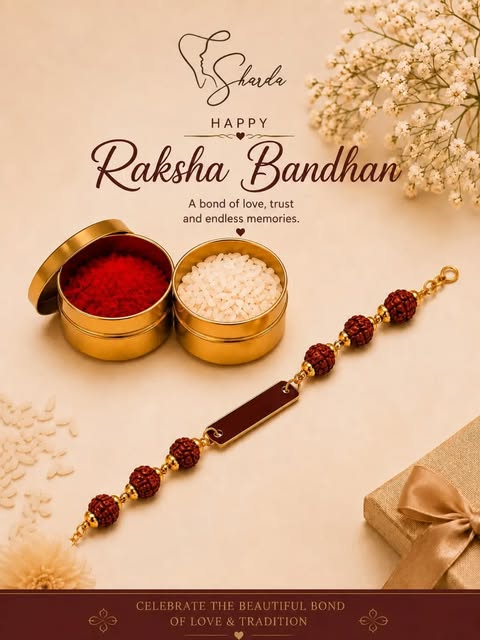 A rakhi is more than a thread—it’s a promise of love, trust, and a bond that grows stronger with eve