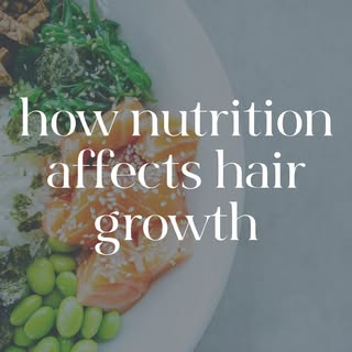 Did you know your hair is one of the first places your body shows signs of stress or poor nutrition?