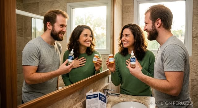 Em ensaios clínicos e relatos reais de pacientes, MINOXIDIL oral em doses de 0,25 mg a 5 mg diários 