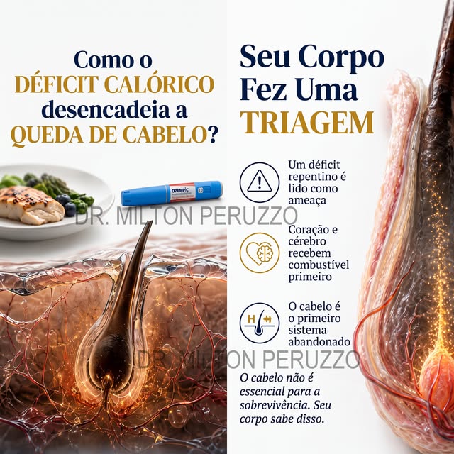 Emagrecimento rápido x Queda de cabelo: o que realmente acontece no seu couro cabeludo?

Perder peso