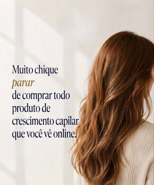 O cabelo dos sonhos garantido em 3 dias com um tônico milagroso? É claro. 🪄✨
Afinal, por que gastar