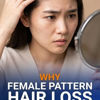 Don’t wait for your partition to widen—take control of your hair health today!

Female Pattern Hair 
