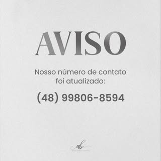 Informamos que nosso número de contato foi atualizado.

Para agendamentos e informações, fale conosc