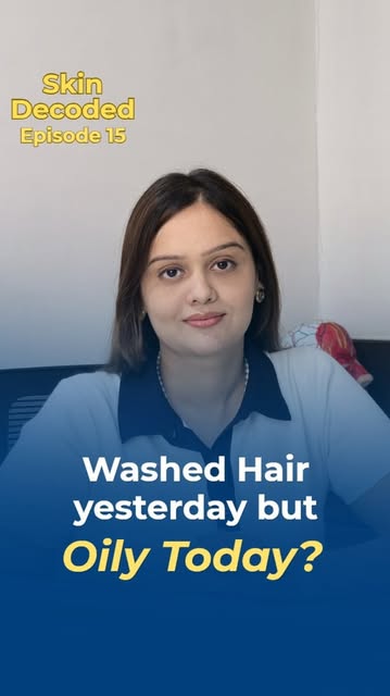 Hair wash ke next day hi scalp oily? 👀
Problem shampoo nahi, excess sebum bhi ho sakta hai!

Scalp 