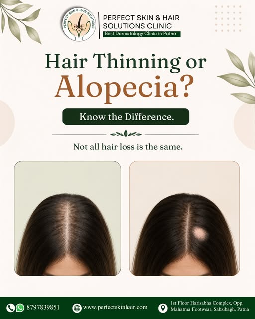 Hair loss isn’t always just hair fall. Understanding the signs of hair thinning and alopecia can hel