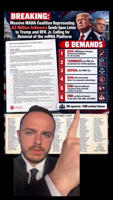 🚨 **LETTRE OUVERTE AUX AUTORITÉS AMÉRICAINES** 🇺🇸 @nic.hulscher

Une lettre ouverte, signée par *