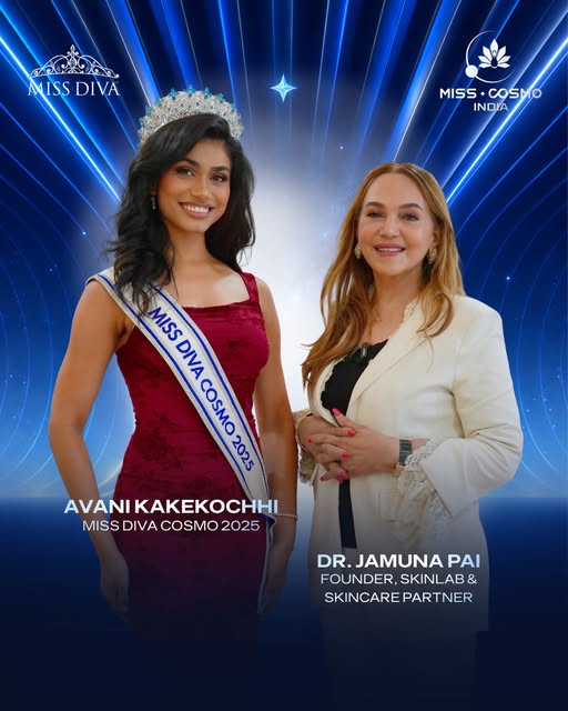 Grateful to have @drjamunapai and @skinlabindia as such an important part of @avani.kakekochhi’s Mis