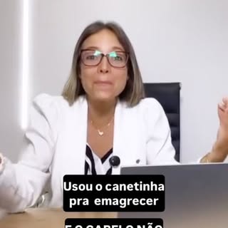 Queda de cabelo após o uso de canetinhas emagrecedoras? ⚠️ 
Seu corpo está pedindo equilíbrio de den