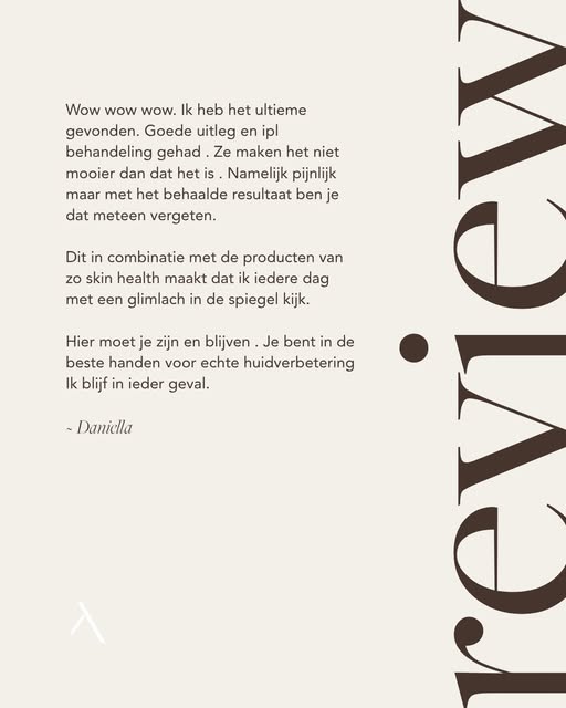 We streven er iedere dag naar om onze cliënten met een goed gevoel én een mooi resultaat naar huis t