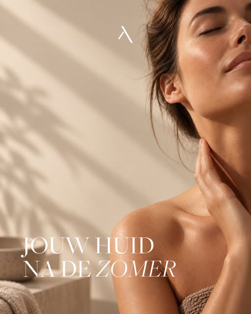 De zomerse dagen liggen nu echt achter ons. Zon, warmte, zeewater en chloor doen veel met de huid, e
