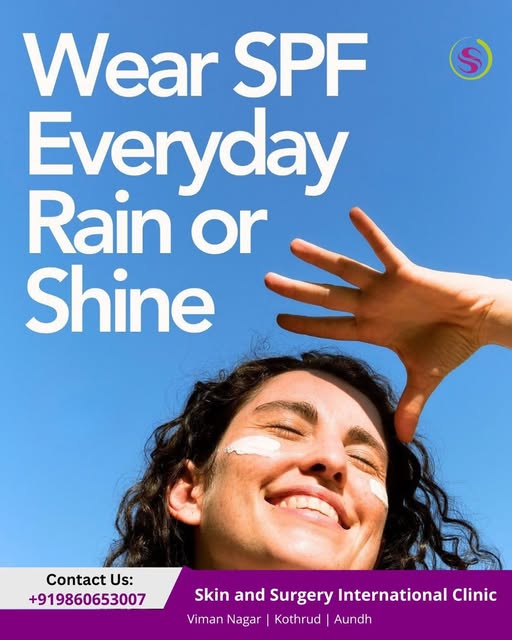 Rain or shine, your skin needs SPF.

UV rays don’t take a day off just because the sky is cloudy. Da