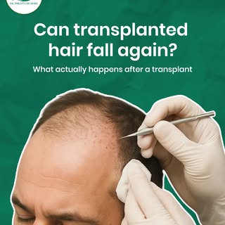 A hair transplant offers a long-lasting solution for hair loss, but many people wonder if the transp