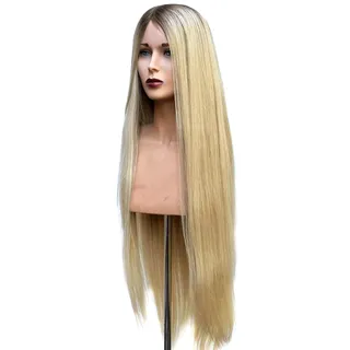 Pruik van lang haar 

#pruiken  #haarwerken
