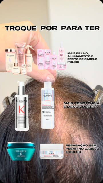 Kérastase ou Elseve? 👀

Separei algumas opções para quem busca resultados semelhantes na rotina cap
