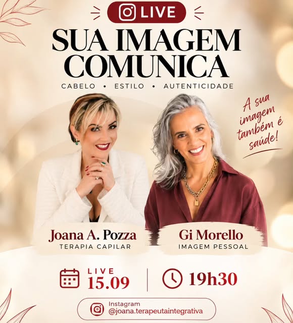 ✨ SUA IMAGEM COMUNICA!

Você já parou para pensar no que o seu cabelo, seu estilo e a forma como voc